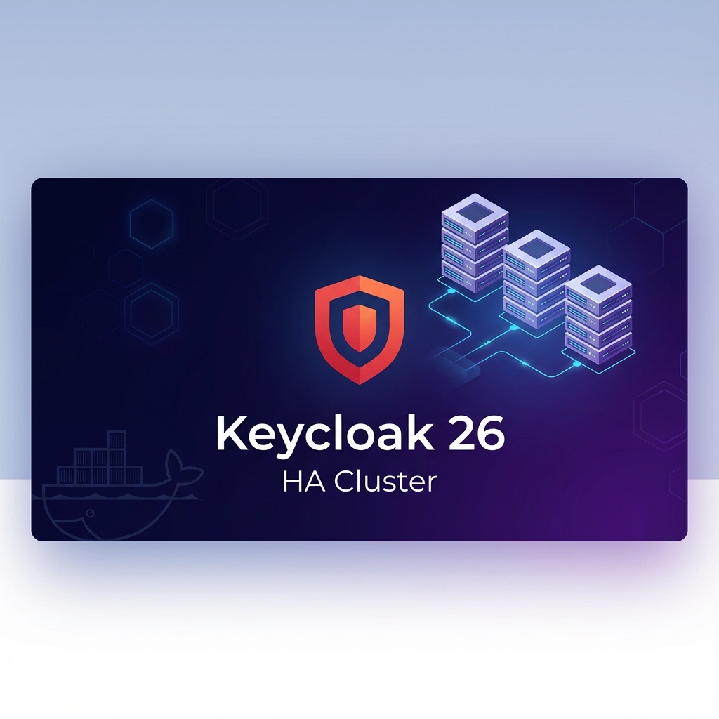 🔐 Keycloak 26 : Guide Complet pour Créer un Cluster Haute Disponibilité avec Docker et JDBC_PING
